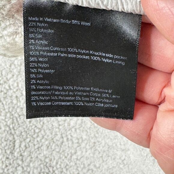 Lululemon Go Cozy Sherpa Fleece Jacket Heathered Ceramic Beige - Picture 7 of 15